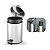 LIXEIRA REDONDA 5 L ACO INOX - Imagem 1