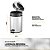 LIXEIRA REDONDA 5 L ACO INOX - Imagem 5