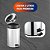 LIXEIRA REDONDA 3 L ACO INOX - Imagem 2