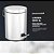 LIXEIRA REDONDA 3 L ACO INOX - Imagem 6