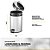 LIXEIRA REDONDA 3 L ACO INOX - Imagem 4