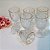Conjunto 6 Tacas De Licor De Vidro Com Fio De Ouro Diamond 60ml Lyor - Imagem 3