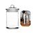 Pote em Vidro Multiuso Com Tampa Arena 300ml Lyor Premium - Imagem 1