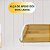 Bandeja Com Alca Linha Istambul 34x12cm em Bambu Para Banheiro ou Servir - Imagem 2