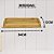 Bandeja Com Alca Linha Istambul 34x12cm em Bambu Para Banheiro ou Servir - Imagem 3