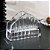 Porta Guardanapos De Cristal De Chumbo Radial 7,5cm X 12cm X 10,5cm Lyor - Imagem 6