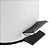 Lixeira Redonda 3 Litros Acabamento Matte Com Pedal Em Aço Inox Ideal Para Cozinha, Banheiro e Escritorio - Imagem 4