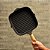 Frigideira de Ferro Fundido 1,5Litros 23cm Grill Quadrada Panela Mineira Fogão a Lenha - Imagem 7