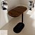 Mesa de Canto E Apoio Sofá E Cama Decorativa 60cm Vintage Luxo Marrom Estilo Industrial - Imagem 1