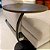 Mesa de Canto E Apoio Sofá E Cama Decorativa 60cm Redonda Luxo Marrom Estilo Industrial - Imagem 4