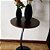 Mesa de Canto E Apoio Sofá E Cama Decorativa 60cm Redonda Luxo Marrom Estilo Industrial - Imagem 6