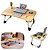 Mesa Portatil e Suporte de Notebook 60x40x27 Ideal Para Cama e Sofá Cor Bege - Imagem 1