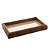 Bandeja de Madeira com Sisal e Vidro 30x17cm Decoração Ideal para Café ou Banheiro Wolff - Imagem 4