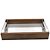Bandeja de Madeira Espelhada 23x15 com Alça um Luxo Ideal para Decoração, e Servir Café Individual Wolff - Imagem 9