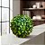 Buchinho Topiara Artificial 18cm Verde Bola De Grama 114 Cabeças Decoração - Imagem 6