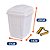 Lixeira de Bancada 4,5L de Click Ideal para Pia Cozinha e Mesas escritorios Ultra Resistente - Imagem 5