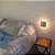 Luminaria Arandela Cabeceira e Leitura Led Interruptor + Usb e Tipo C 8w Branco quente Bivolt - Imagem 10