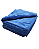 Toalha de Secagem Tamanho Grande 48X88 400GSM - Azul - Imagem 1