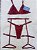 Conjunto Stela - Lingerie de renda com liga - Imagem 7