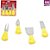 Kit de Queijo Inox 4 Peças Cabo Plástico - Imagem 1