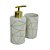 Kit Banheiro de Porcelana 2 Pçs Color - Imagem 1