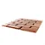 Descanso de Panela Bambu Quadrado 16cm - Imagem 2