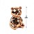 Enfeite Urso de Porcelana 7cm - Imagem 2