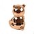 Enfeite Urso de Porcelana 7cm - Imagem 3