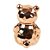 Enfeite Urso de Porcelana 10cm - Imagem 3