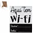 Placa Decorativa Madeira 24x20 Mesa Wifi Sortidos - Imagem 1