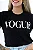 T-Shirt Vogue Simples PRETA - Imagem 2