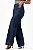 Calça Ucj Calça Jeans Wide Leg 6162 AZUL ESCURO - Imagem 2