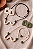 Conjunto Brinco e Colar Onda Imperfeita - Imagem 2