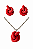 Conjunto Brinco e Colar Autoamor - Imagem 1