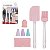 Kit Confeiteiro 7 Peças Silicone Pincel Espátula Decoração - Imagem 3