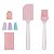 Kit Confeiteiro 7 Peças Silicone Pincel Espátula Decoração - Imagem 2