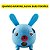 Bolinha Coelhinho unicórnio P/Apertar Anti Estresse Smashmon - Imagem 3