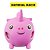 Bolinha Coelhinho unicórnio P/Apertar Anti Estresse Smashmon - Imagem 2