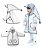 Capa de Chuva com Touca Transparente Infantil M G GG Colors - Imagem 10
