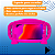 Capa emborrachada Suport infantil Rosa p/ Tablet 7 polegadas - Imagem 3