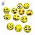 Kit c/ 2 Bolinha Emoji/Emoticon Expressões Macia Anti-Stress - Imagem 7