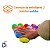kit com 2 Bola Snooker Macia p/ Apertar e Relaxar AntiStress - Imagem 6