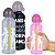 Garrafa de Água Inox Squeeze 500ML Frase Motivacional - Imagem 1