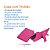 Capa com Teclado Rosa para Tablet 7 a 8 Polegadas + Caneta - Imagem 4