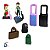 Bonecos para Montar Kit com 10 Peças Viagem e Diversão - Imagem 6