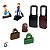 Bonecos para Montar Kit com 10 Peças Viagem e Diversão - Imagem 12