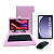 Capa c/ Teclado P/ Tablet Samsung Galaxy A9 tela 8.7 + Mouse - Imagem 1