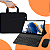 Kit Capa com Teclado p/ Tablet Galaxy Tab A9 Plus + Película + Caneta + Luva - Imagem 6
