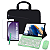 Kit Capa com Teclado p/ Tablet Galaxy Tab A9 Plus + Película + Caneta + Luva - Imagem 1