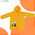 Capa de Chuva Infantil Impermeável com touca p/ Menino Tam G - Imagem 2